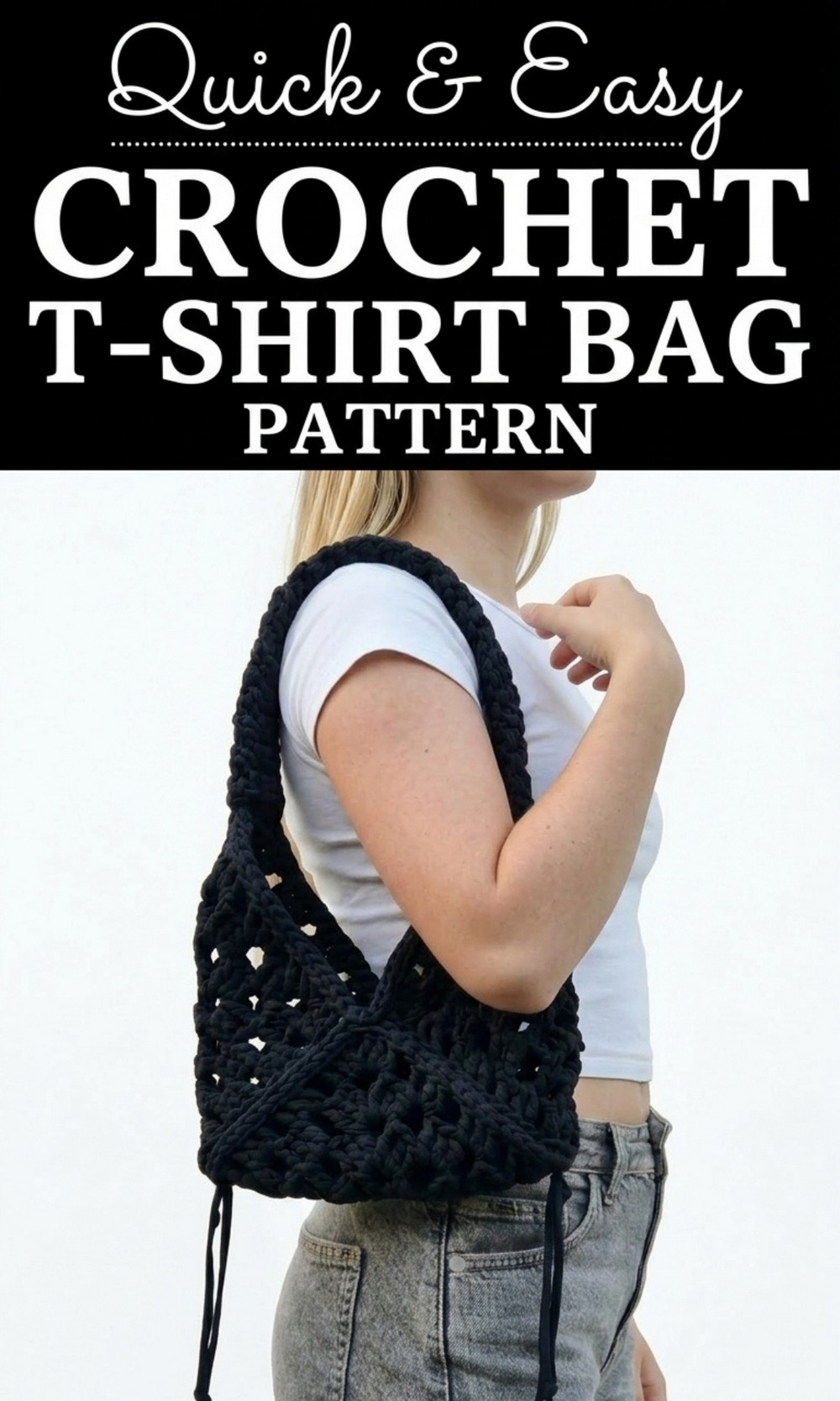 Crochet T-shirt Bag Pattern