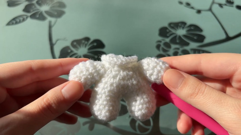 Crochet Mini Bunny Charm Pattern