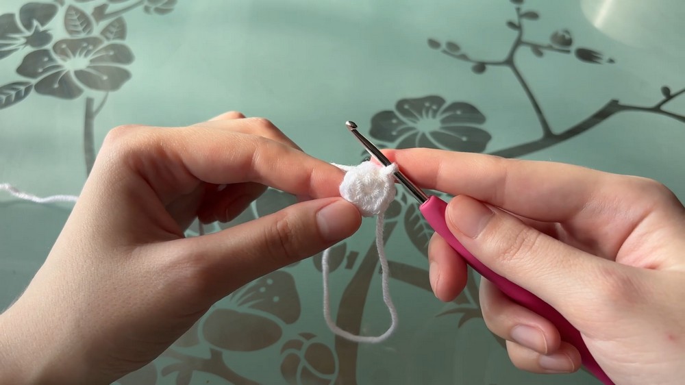 Crochet Mini Bunny Charm Pattern