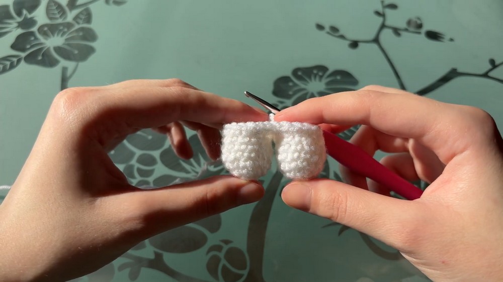 Crochet Mini Bunny Charm Pattern