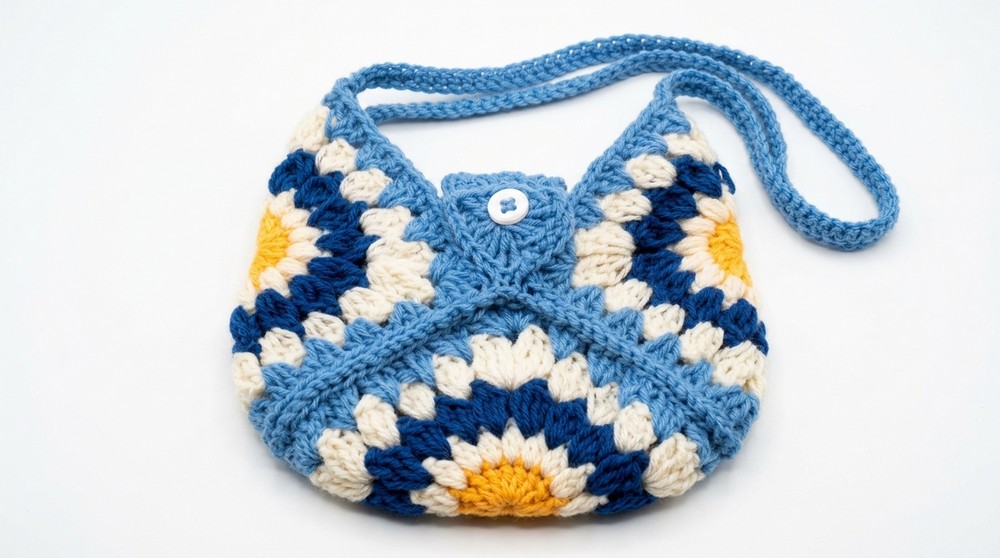 Crochet Sunburst Bag Pattern