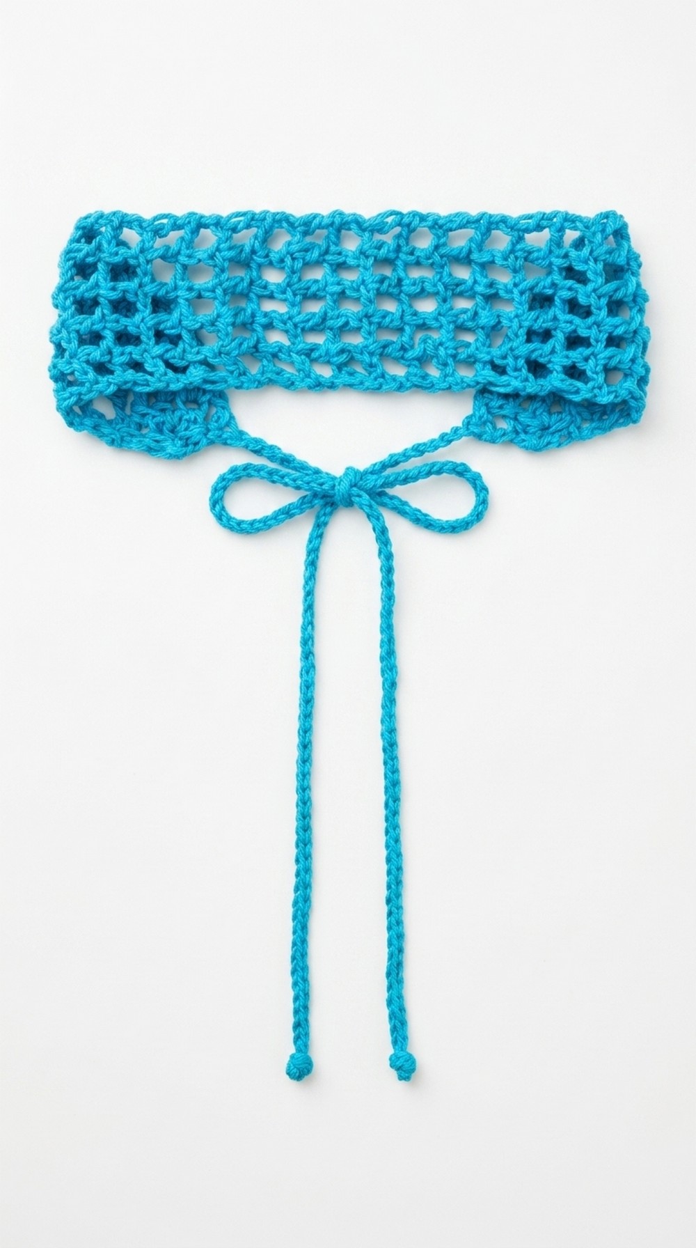 Crochet Mesh Headband Pattern
