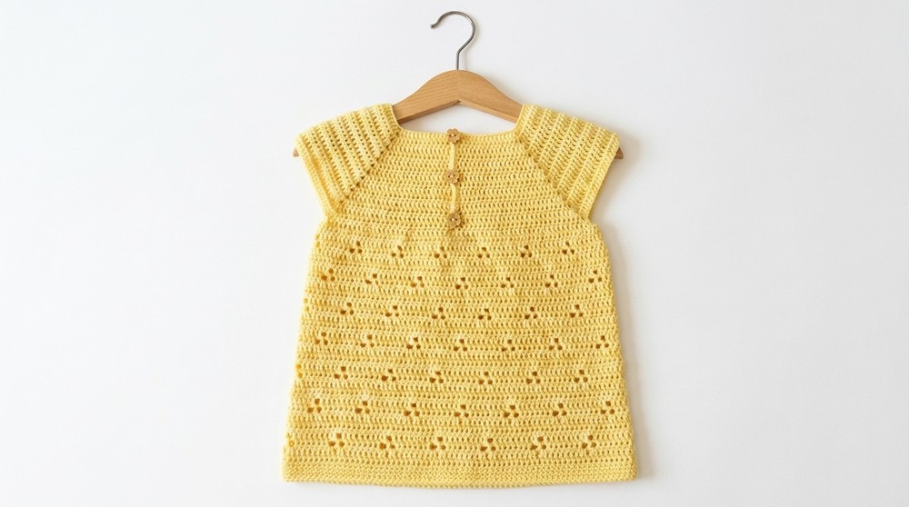 Crochet Baby Daisy Dress Pattern
