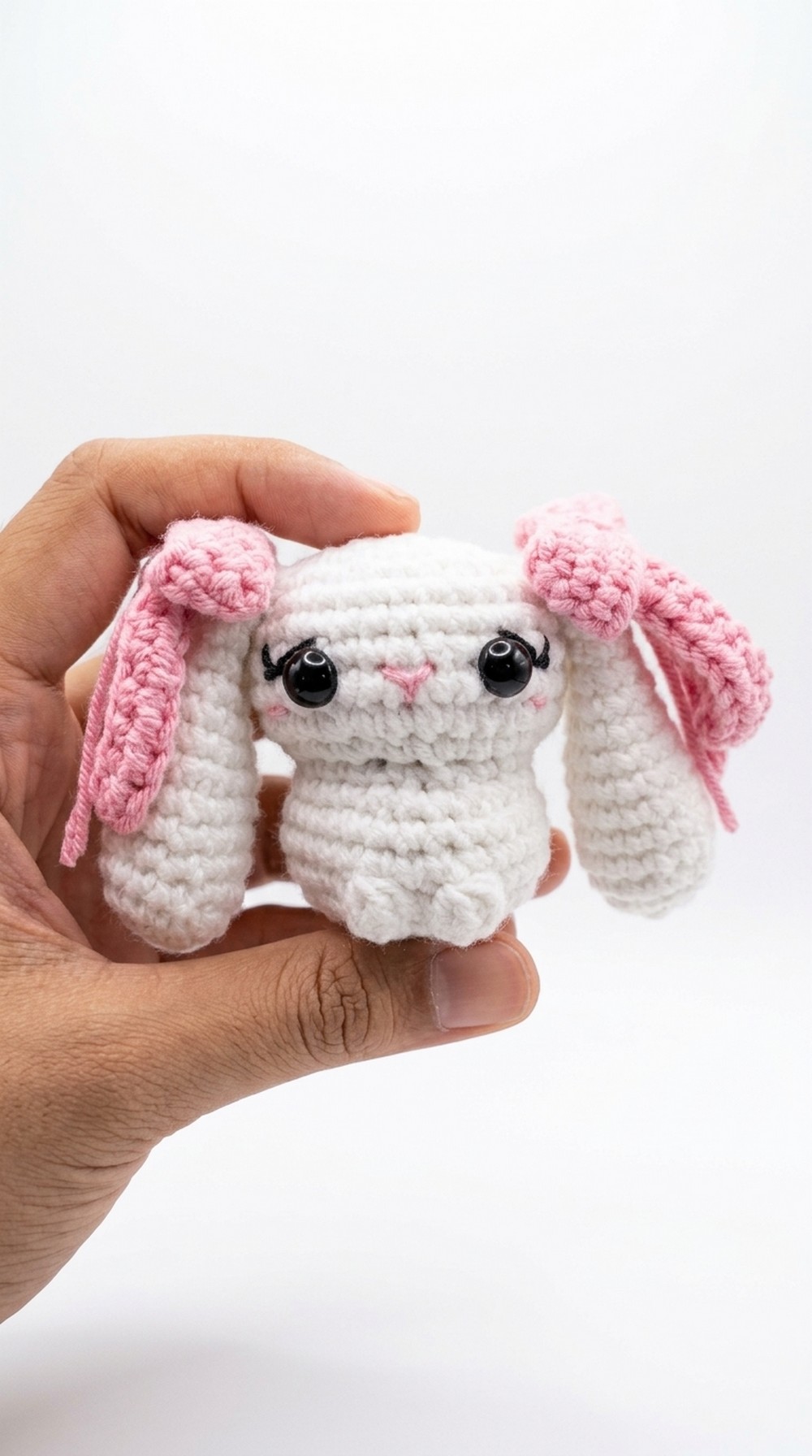 Crochet Bunny With Bow Pattern