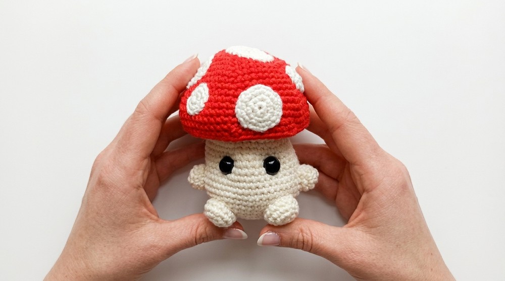 Crochet Cute Mushroom Amigurumi Pattern