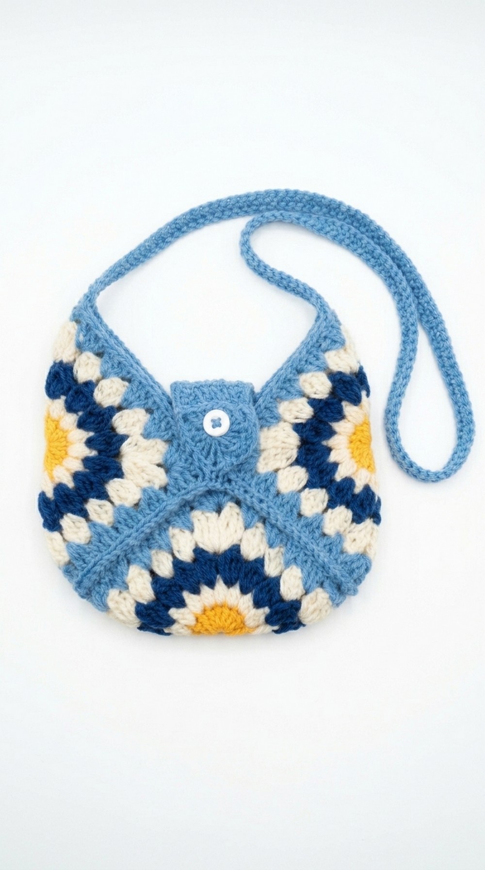 Crochet Sunburst Bag Pattern