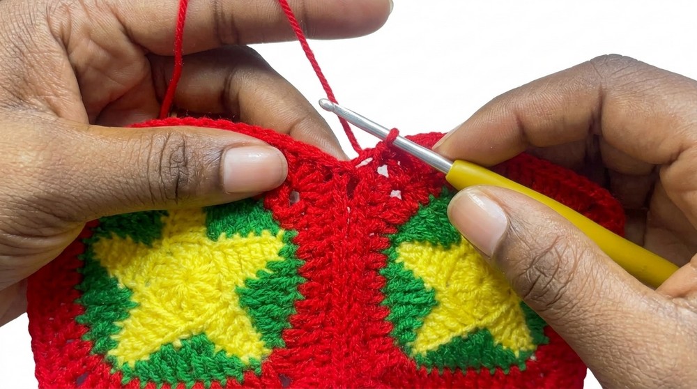 Crochet Granny Star Shirt Pattern