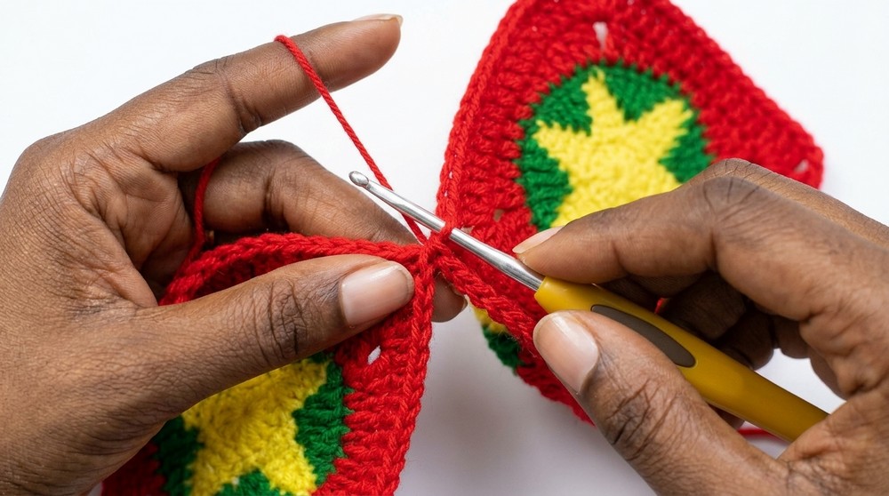 Crochet Granny Star Shirt Pattern