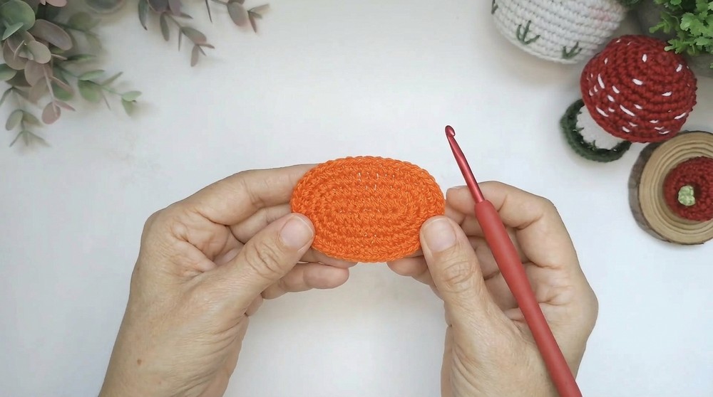 Crochet Pumpkin With Sunflower Pattern