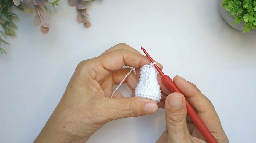 Crochet Mushroom Keychain Pattern