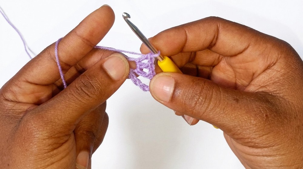 Crochet Granny Square Ruffle Hat Pattern