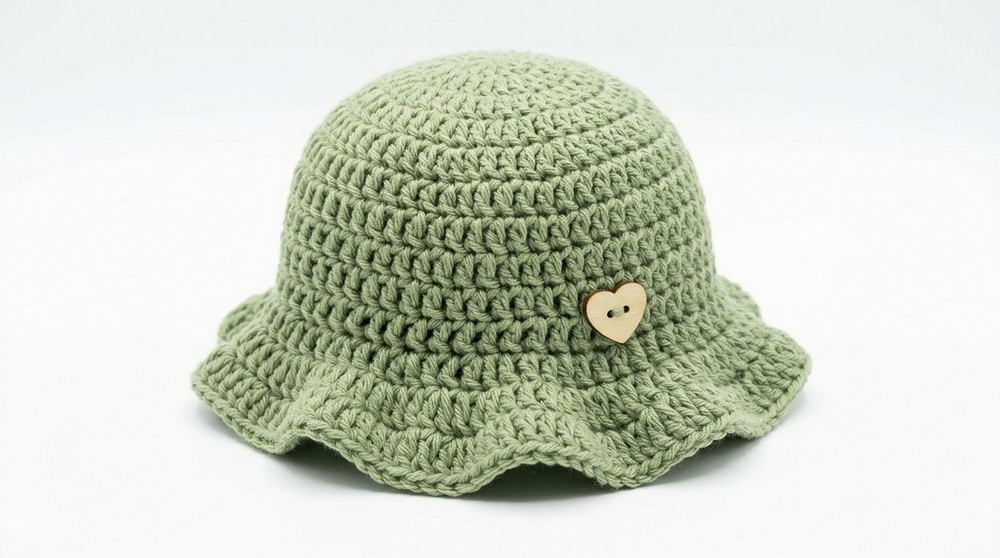 Crochet Summer Baby Hat Pattern