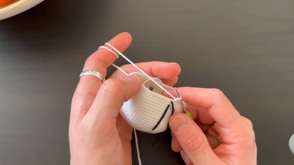 Crochet Rainbow Bunny Hop Wreath Pattern
