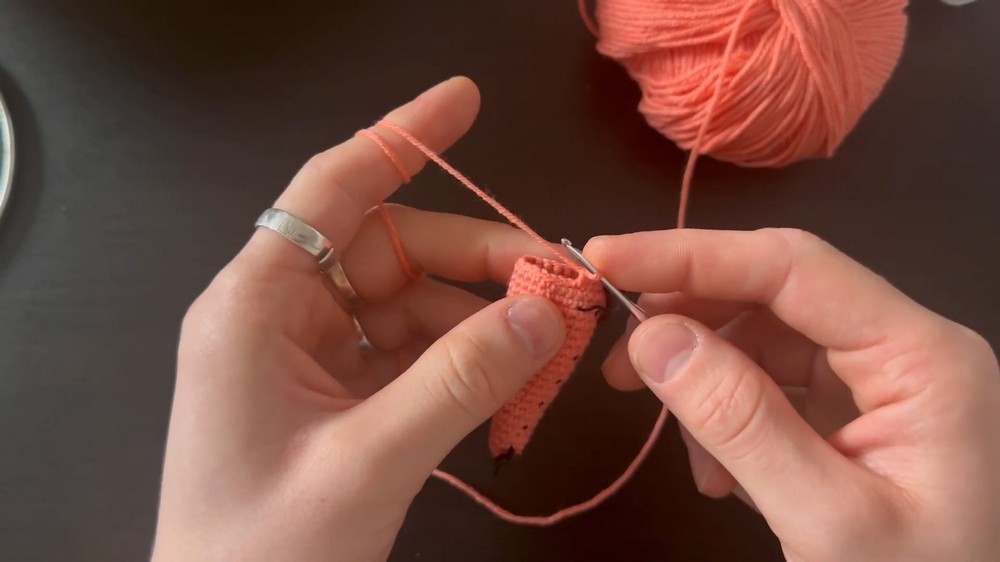 Crochet Rainbow Bunny Hop Wreath Pattern