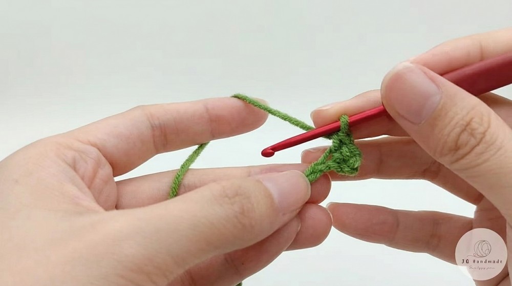 Crochet Watermelon Keychain Pattern
