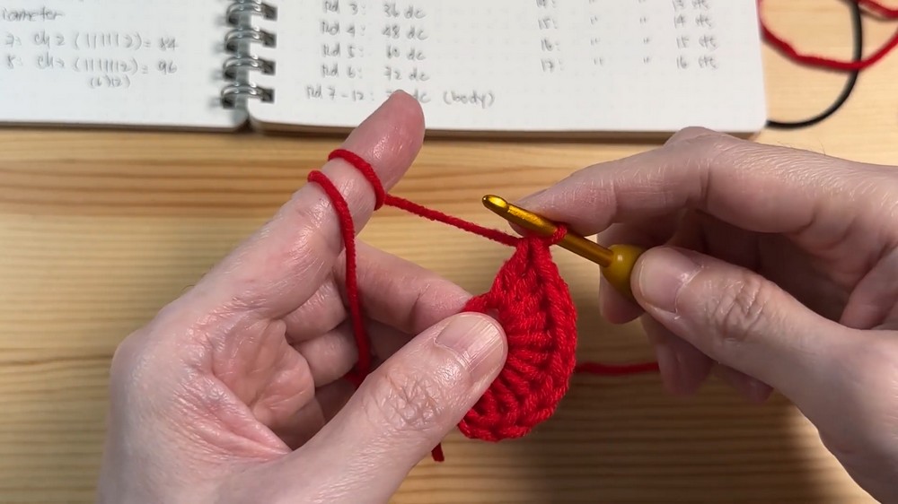 Crochet Strawberry Bucket Hat Pattern