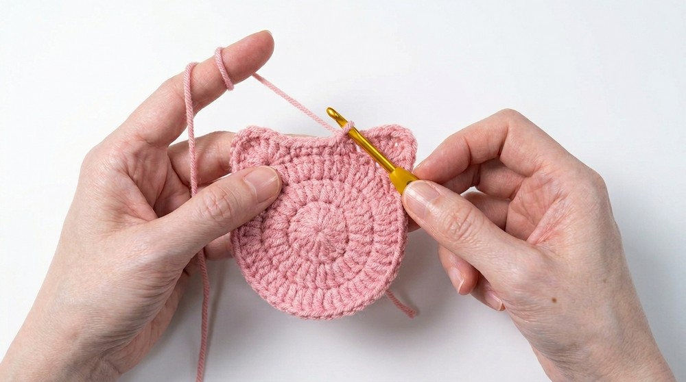 Crochet Cat Mini Pouch Pattern