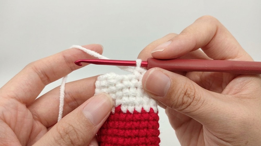 Crochet Socks Keychain Pattern