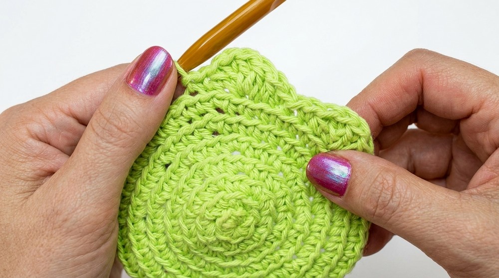 Crochet Flower Coaster Pattern