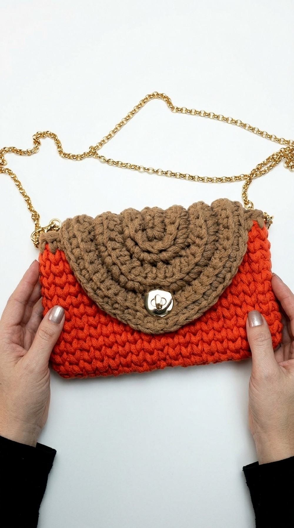 Crochet Chain Strap Handbag Pattern