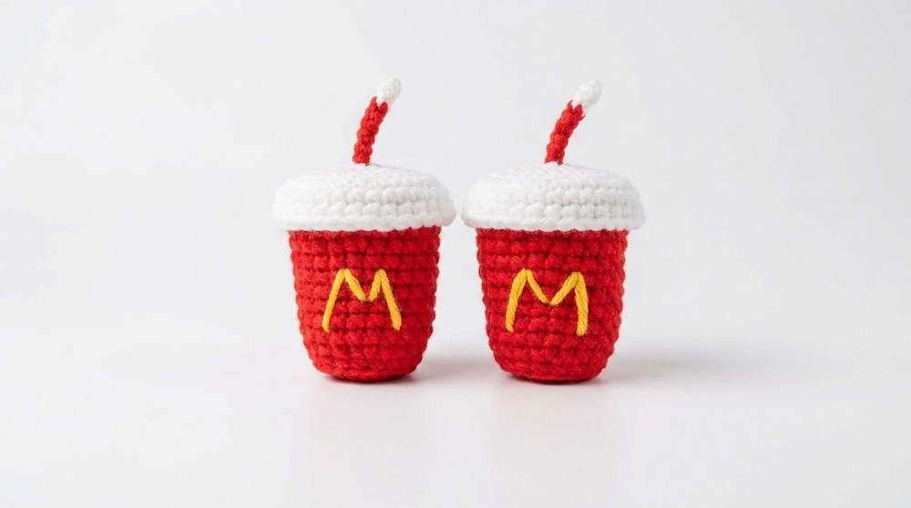 Crochet McDonald Drinks Pattern