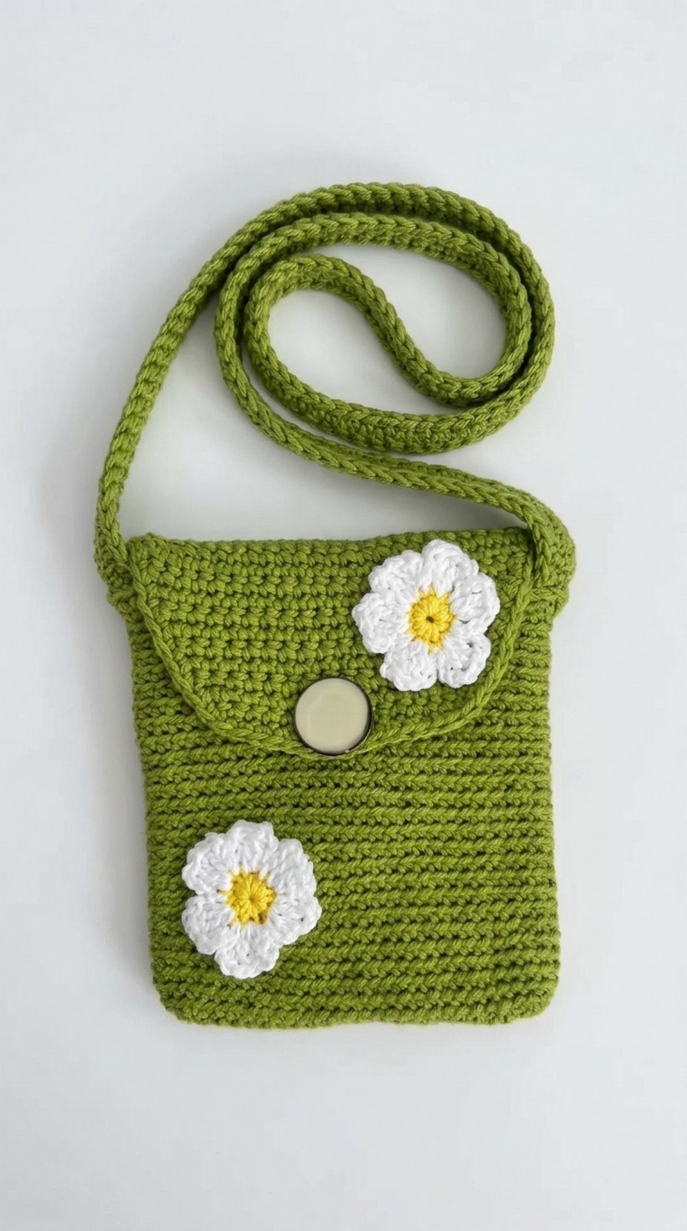 Crochet Daisy Purse Pattern