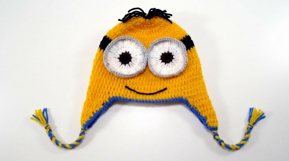 Crochet Minion Hat Pattern