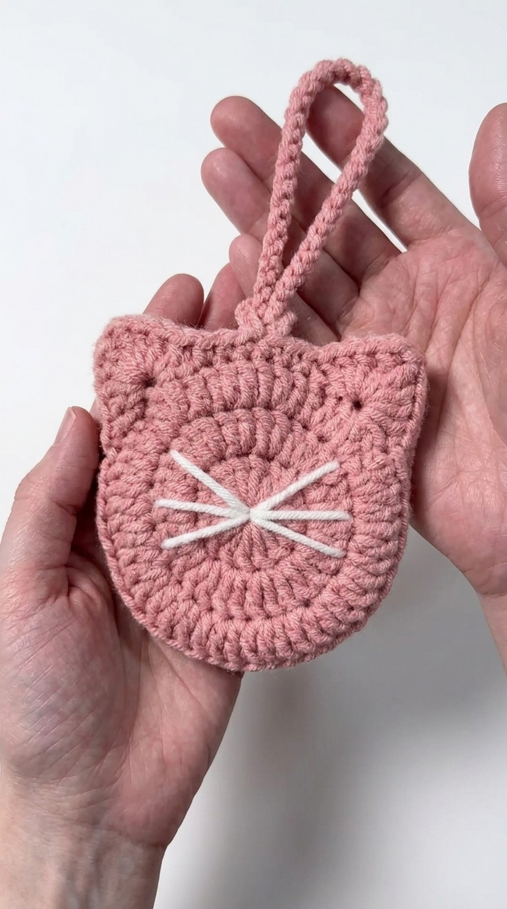 Crochet Cat Mini Pouch Pattern