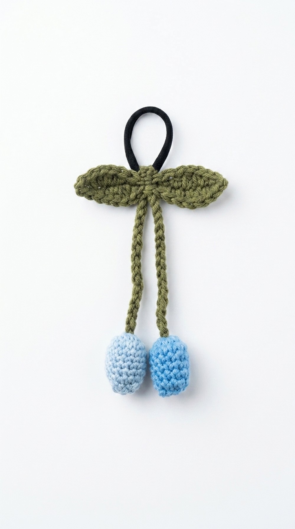 Crochet Tulip Hair Tie Pattern
