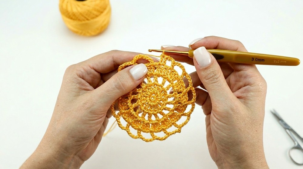 Crochet Doily Or Table Mat Pattern