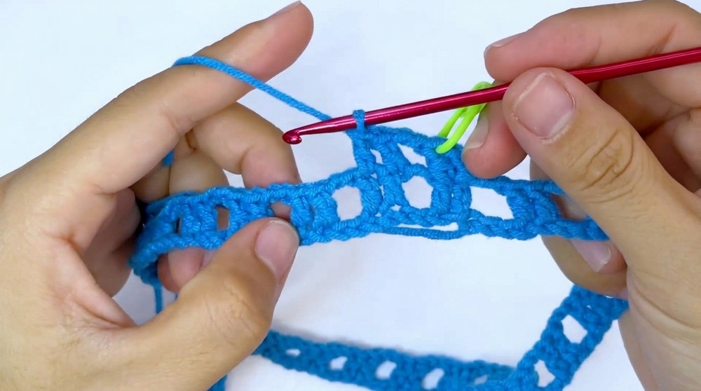 Crochet Waffle Crop Top Pattern