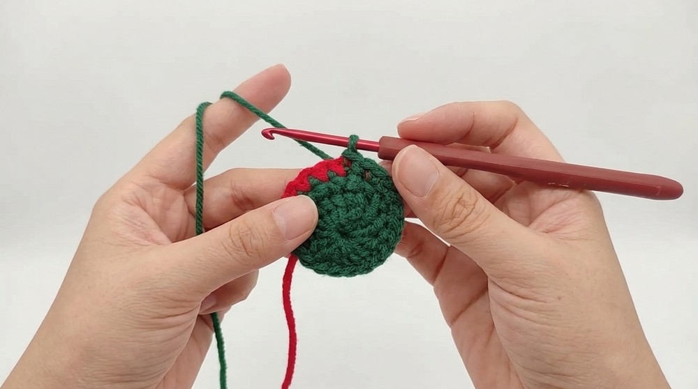Crochet Socks Keychain Pattern