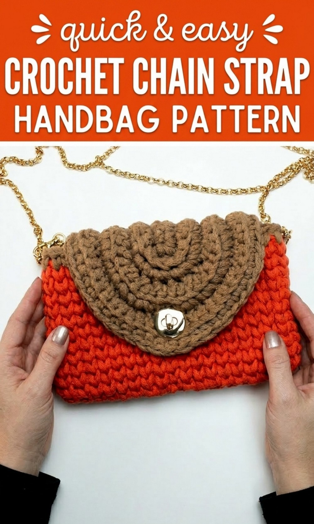 Crochet Chain Strap Handbag Pattern