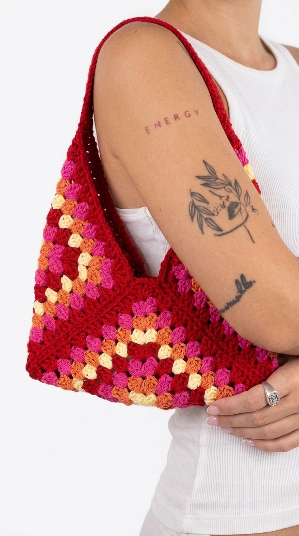 Crochet Granny Shoulder Bag Pattern