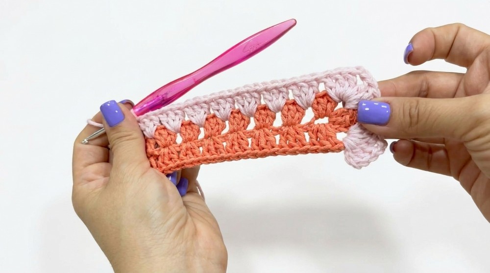 Crochet Granny Stripe Bag Pattern