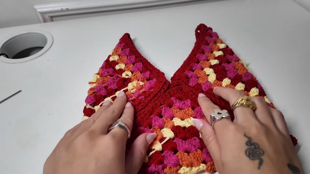 Crochet Granny Shoulder Bag Pattern