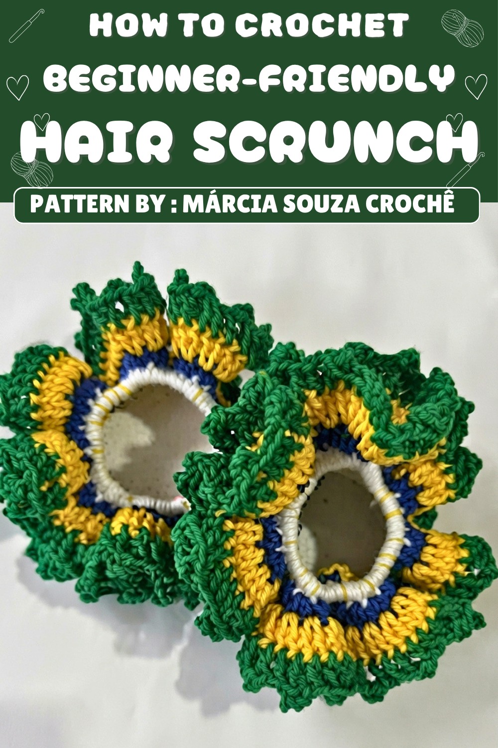 Brazilian Crochet Hair Scrunchie Pattern (1)
