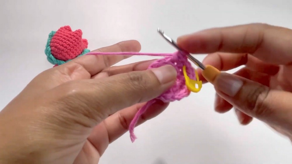 Crochet Amigurumi Tulip Pattern 5