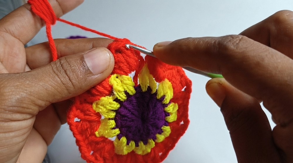 Crochet Beautiful Flower Pattern 5
