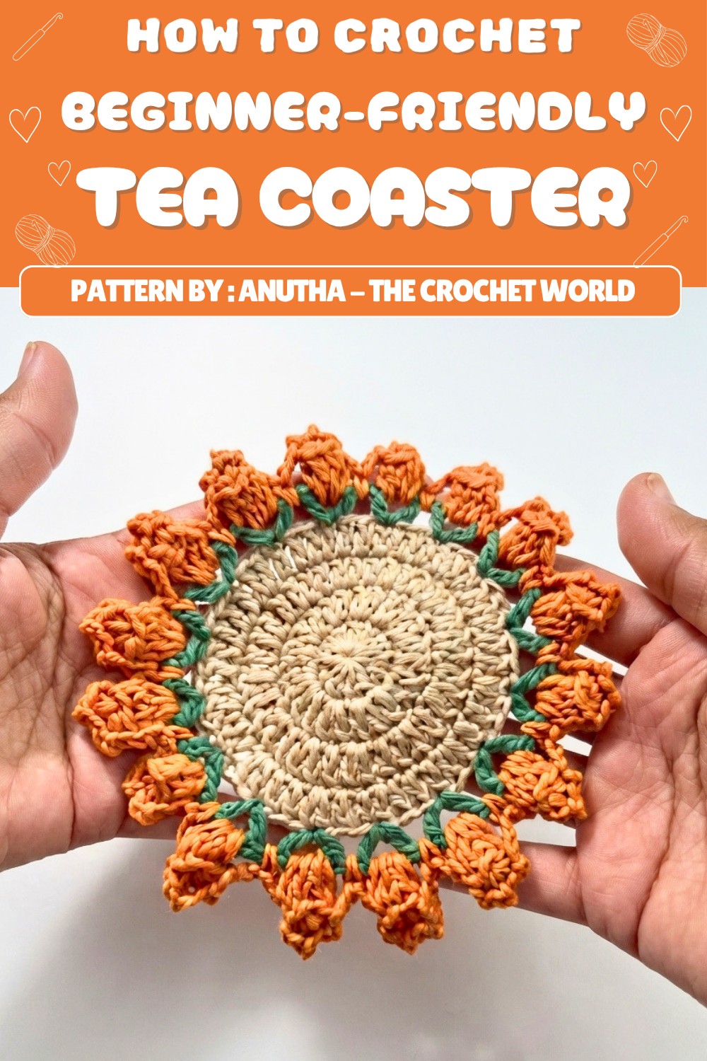 Crochet Beautiful Tea Coaster Pattern (1)