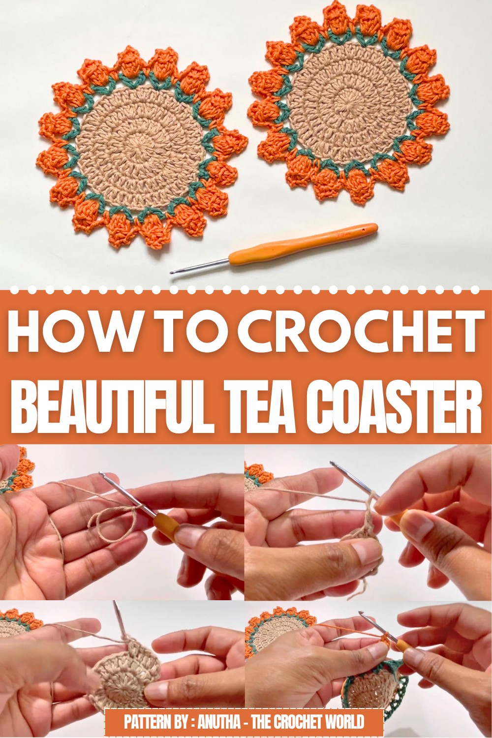 Crochet Beautiful Tea Coaster Pattern