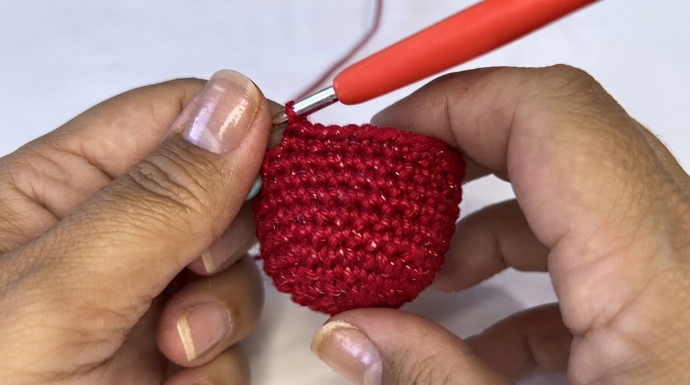 Crochet Bell Christmas Ornament Pattern 3