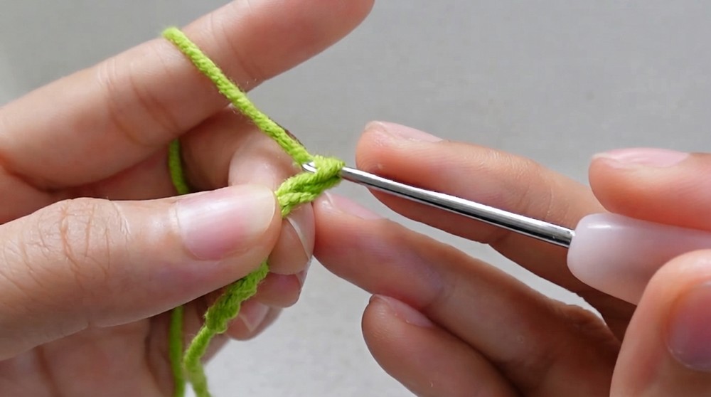 Crochet Cherry Keychain Pattern 1