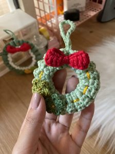 Crochet Christmas Wreath Pattern 6