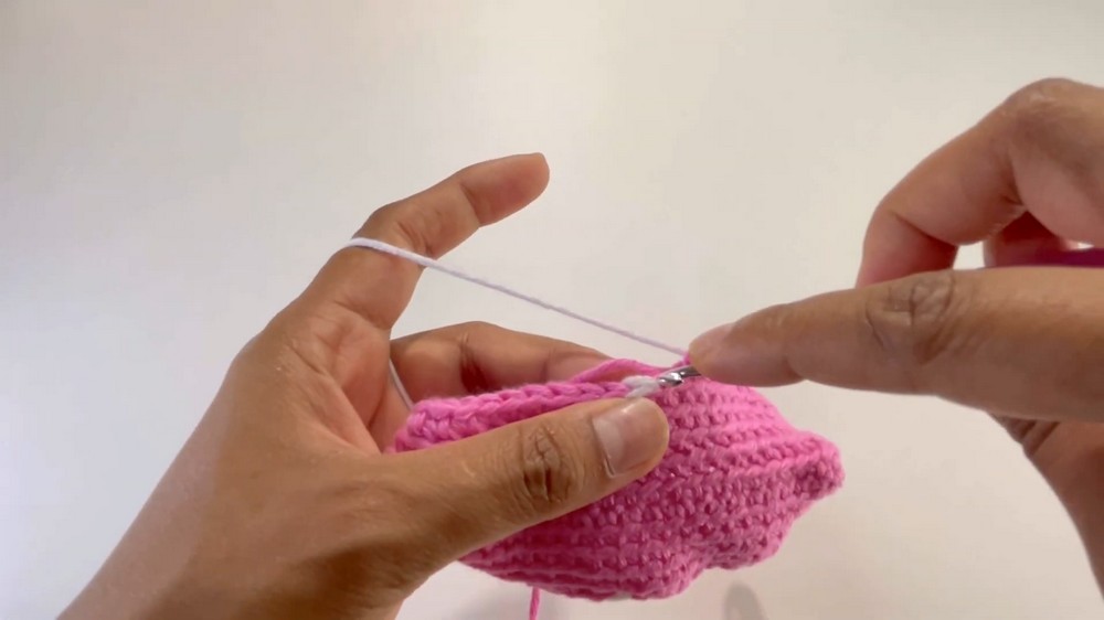 Crochet Drawstring Pouch Pattern 3