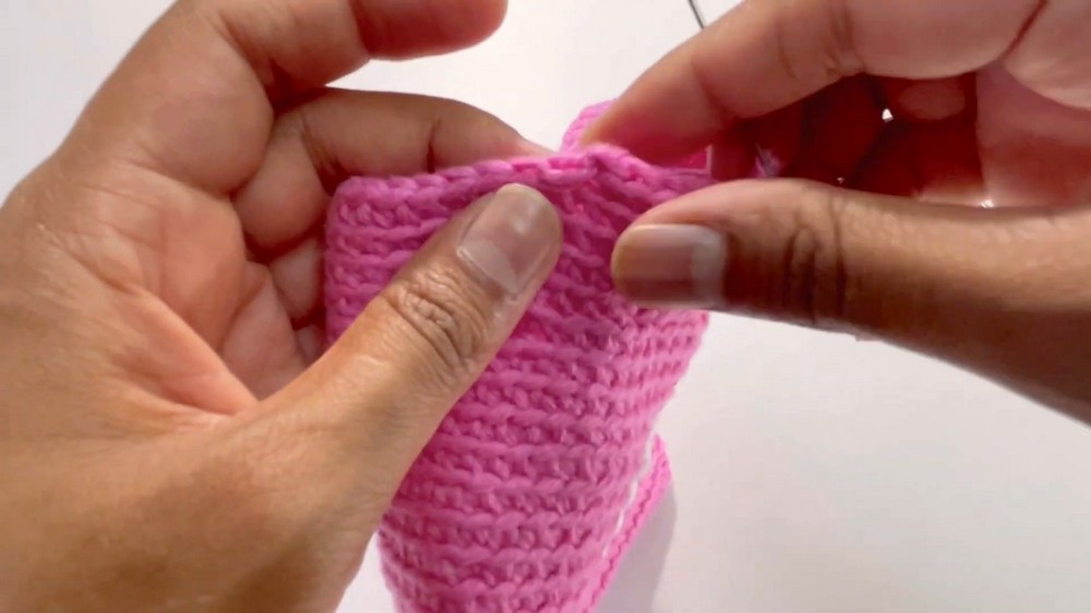 Crochet Drawstring Pouch Pattern 5