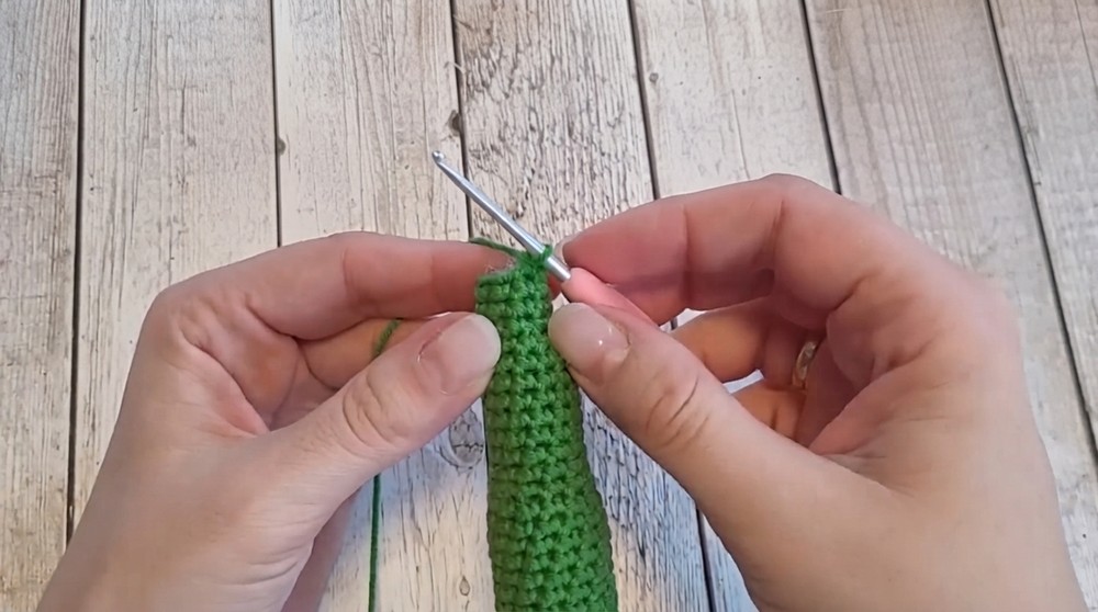 Crochet Flower Queen Snake Pattern 4