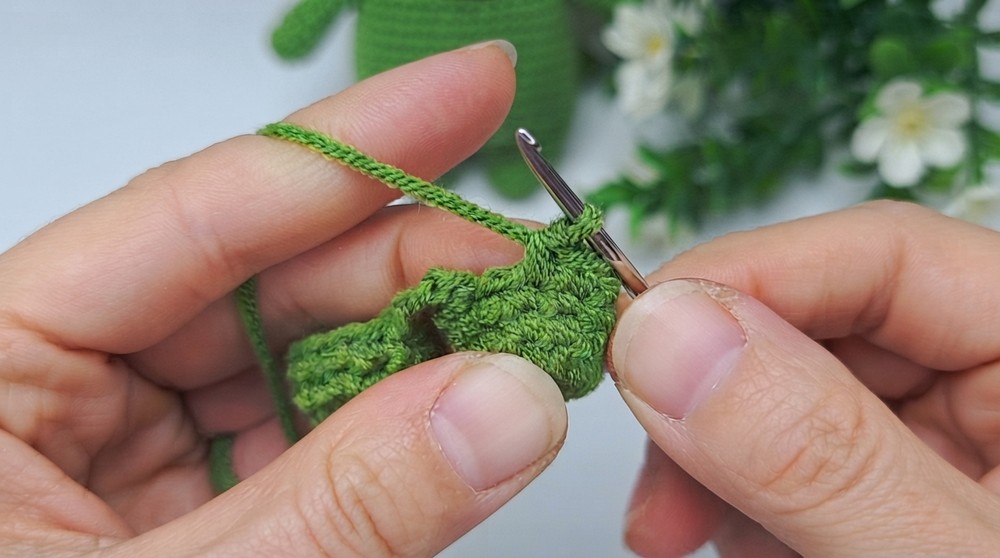 Crochet Green Monster Pattern 2