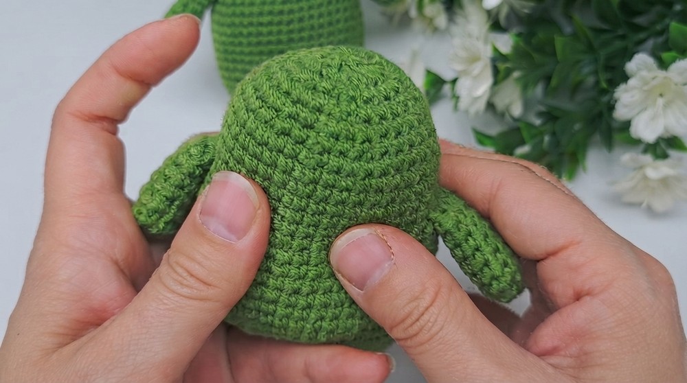 Crochet Green Monster Pattern 4