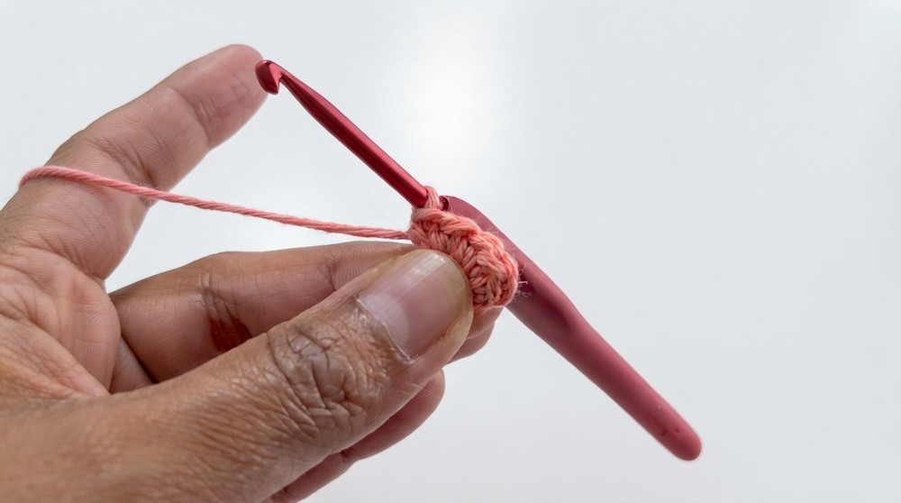 Crochet Heart Shaped Mini Pouch Pattern 1